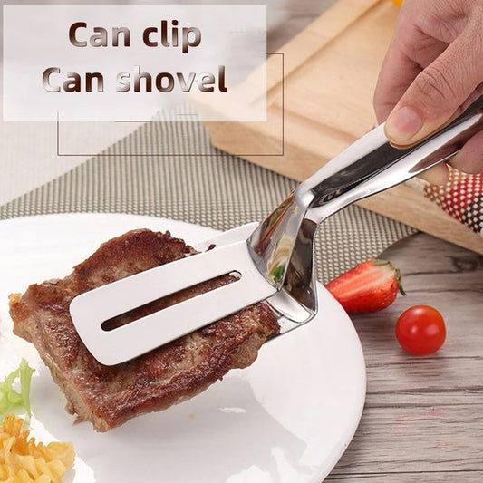Edelstahl Steak Clip, Pfannkuchen Grill Spachtel