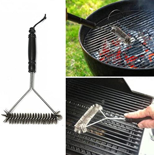 BBQ Grill Kit-Reinigungsbürste aus Edelstahl, Drahtbürste