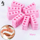 50pcs/Pack Nail Art Zehentrenner Füße Schwamm Finger Trenner Soft Gel