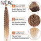 7 Stück / Lot Curly Hair Bundles mit Verschluss, Synthetische Hair-extensions