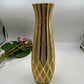 30CM Luxus Europa Gold Keramik Vase, Home Decor Kreatives Design Porzellan, Dekorative Blumenvase Für Hochzeitsdekoration