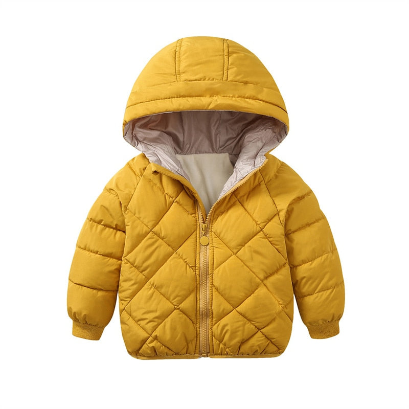 Mädchen Winterjacke 2023 mit Kapuze
