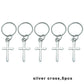 50Pcs/lot Mix Color Charms Hair Braid Dread Dreadlock Beads Clips Cuffs Rings Jewelry Dreadlock Clasps Accessories Hair Rings