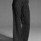 Celmia Vintage Damen Breite Bein Hose 2023, Sommer Palazzo Mode lange Hosen