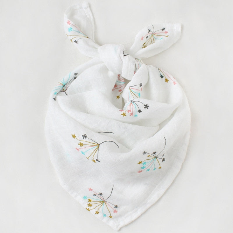 70% Bambus + 30% Baumwolle Lätzchen Baby Absorbierende Dreieckstuch