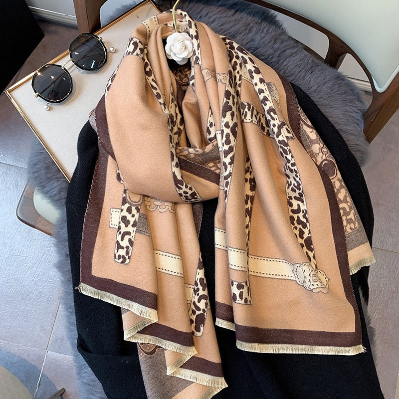 Damen  Winter Kaschmirschal Design, Warme Pashmina Decke