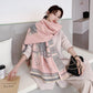 Damen  Winter Kaschmirschal Design, Warme Pashmina Decke