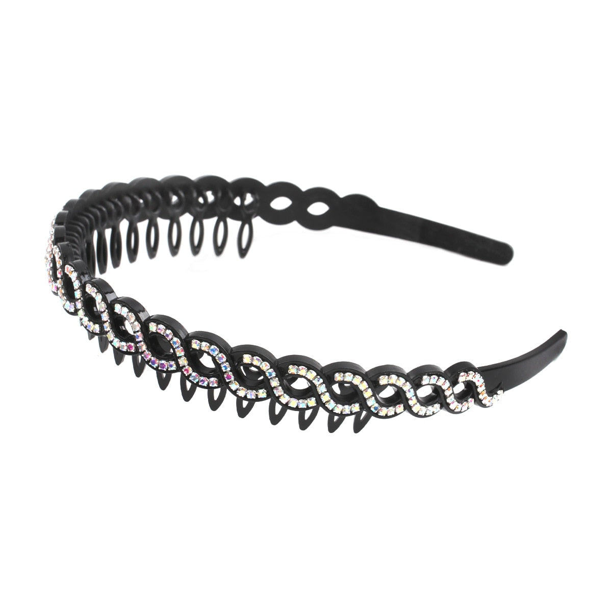 Mode Perle Nicht-Slip Strass elastische Haarbänder, Haarzubehör, Kopfschmuck