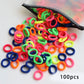 50/100pcs Kinder elastische Haarbänder, Baby Haar Zubehör