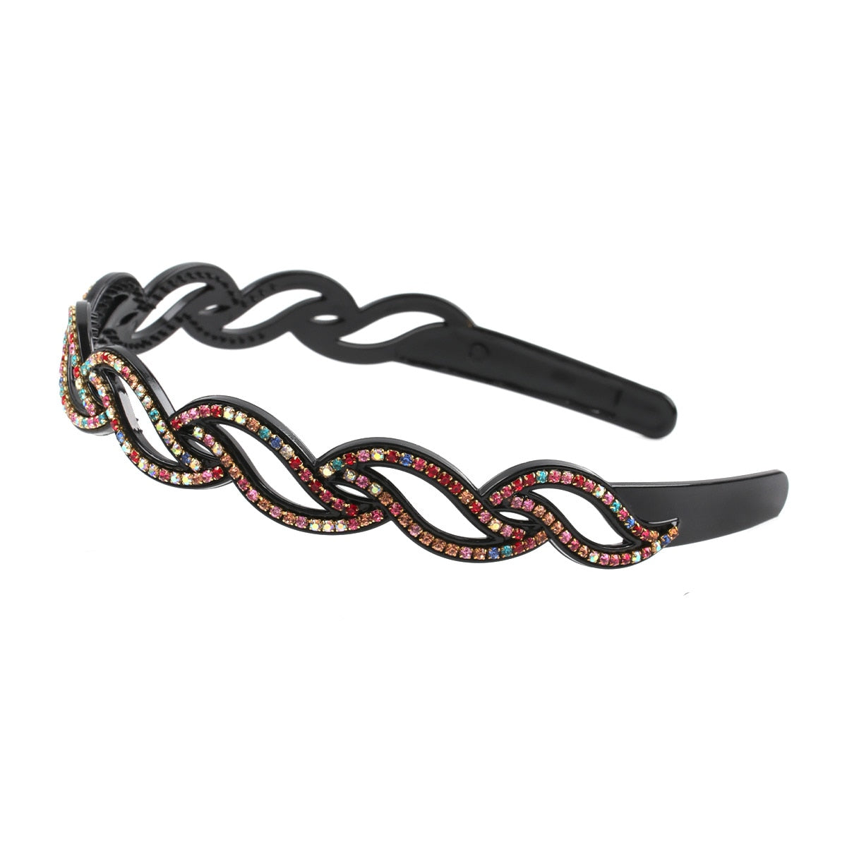 Mode Perle Nicht-Slip Strass elastische Haarbänder, Haarzubehör, Kopfschmuck