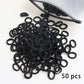 50/100pcs Kinder elastische Haarbänder, Baby Haar Zubehör