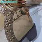 Hohe Damenstiefel mit Reißverschluss, 2022 Neue Mode mit hochwertigem Wildleder,Herbst / Winter