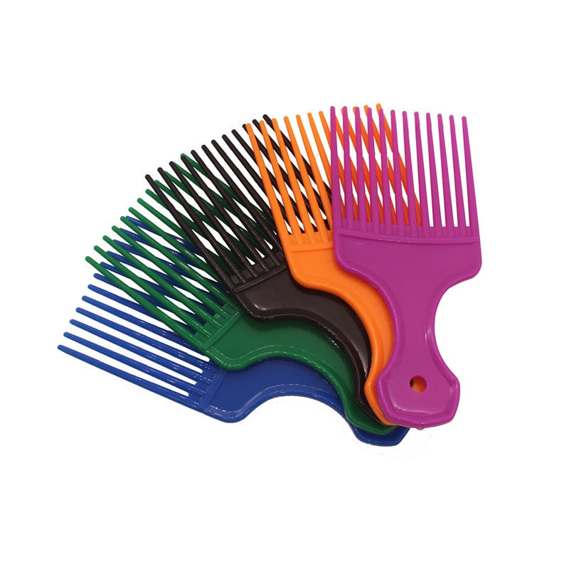 1 Stück breite Zähne Pinsel Pick Kamm, Gabel Haarbürste, Afro Kamm, Haar Pick Kamm