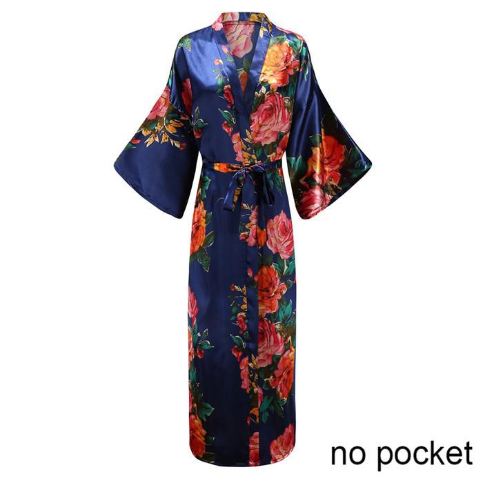 Silky Satin Women Robe Solid Color Kimono Bathrobes Home Dressing Gown Short Nightgown Summer V-Neck Sleepwear Lingerie