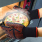 2 Stück Küche Hitzebeständige Handschuhe, Ofenhandschuhe Silikonhandschuhe