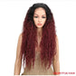13*4 Synthetische Lace Front Perücke, Lockige Afro Perücken  für Frauen 30Zoll Natürliche Perücken Wunder Haar