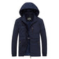 Herren Windbreaker Jacken, Wasserdichte Freizeitmantel