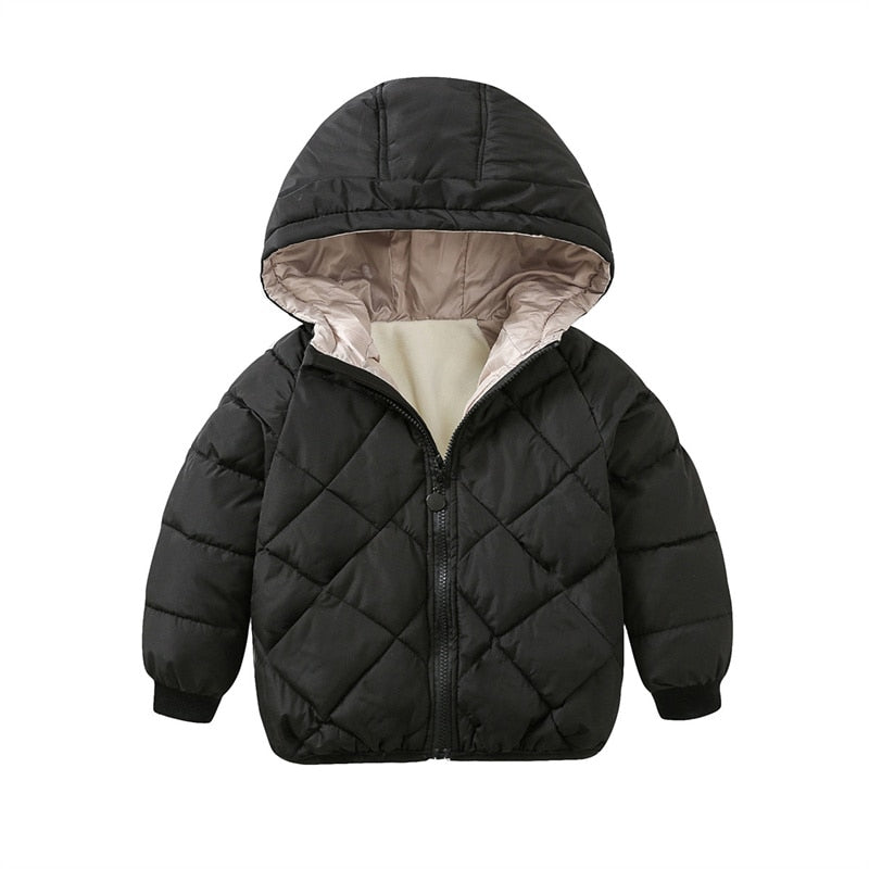 Mädchen Winterjacke 2023 mit Kapuze