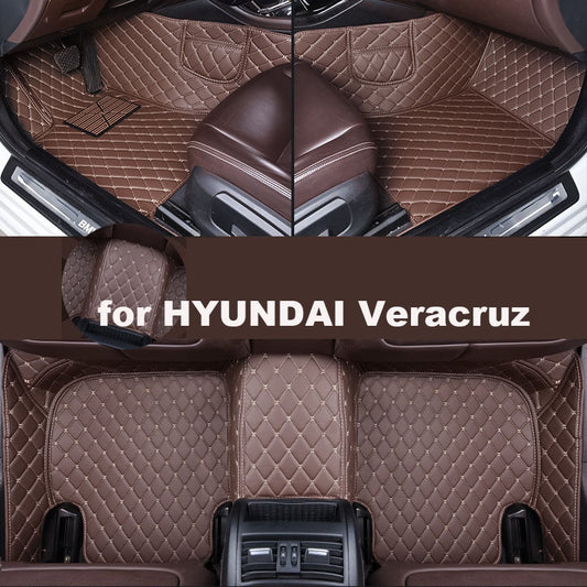Autohome Auto-Fußmatten für Hyundai Veracruz 2006–2015, verbesserte Version