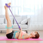 4 widerstandsfähige elastische Zugseile, Exerciser Rower Belly, Resistance Band Home Gym Sport Training Elastic Bands