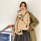 Damen  Winter Kaschmirschal Design, Warme Pashmina Decke