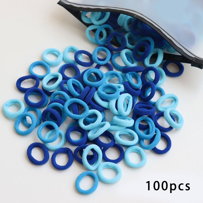 50/100pcs Kinder elastische Haarbänder, Baby Haar Zubehör