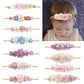 Baby Mädchen Stirnband Nettes Baby elastisches Haarband Neugeborenen Kopf Blume, Kleinkind Stirnband, Kopfbedeckung Kinder Zubehör