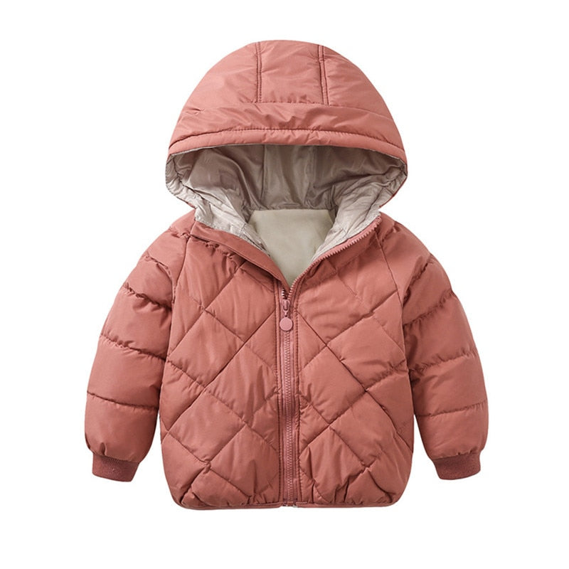 Mädchen Winterjacke 2023 mit Kapuze