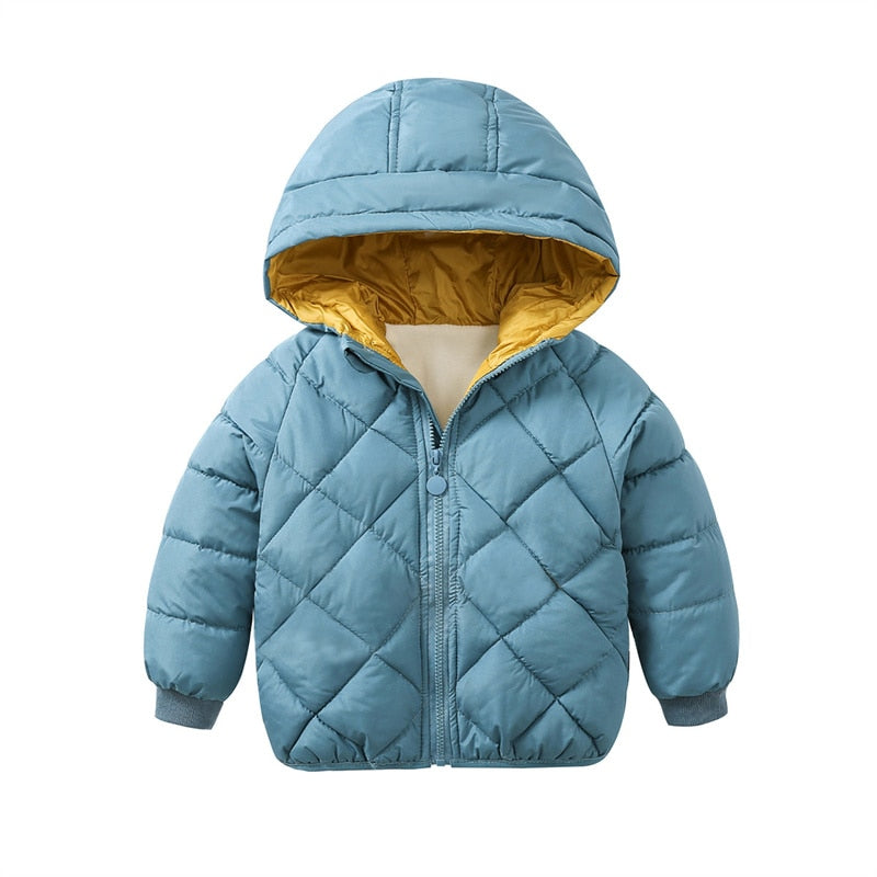 Mädchen Winterjacke 2023 mit Kapuze