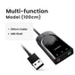 Soundkarte USB Audio Interface Externes 3,5 mm Mikrofon Audio, Adapter Soundkarte für PC Laptop PS4, PS5