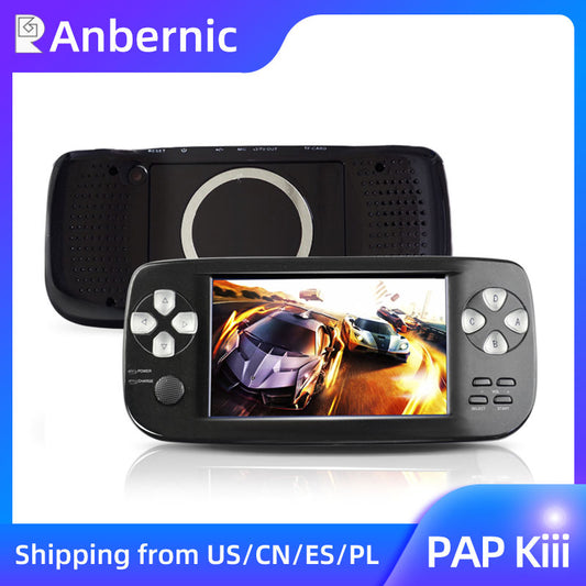 4,3-Zoll-tragbare Handheld-Spielekonsole 64-Bit-Video-Videospiel-Player Eingebautes 3000-Spiele-Kindergeschenk