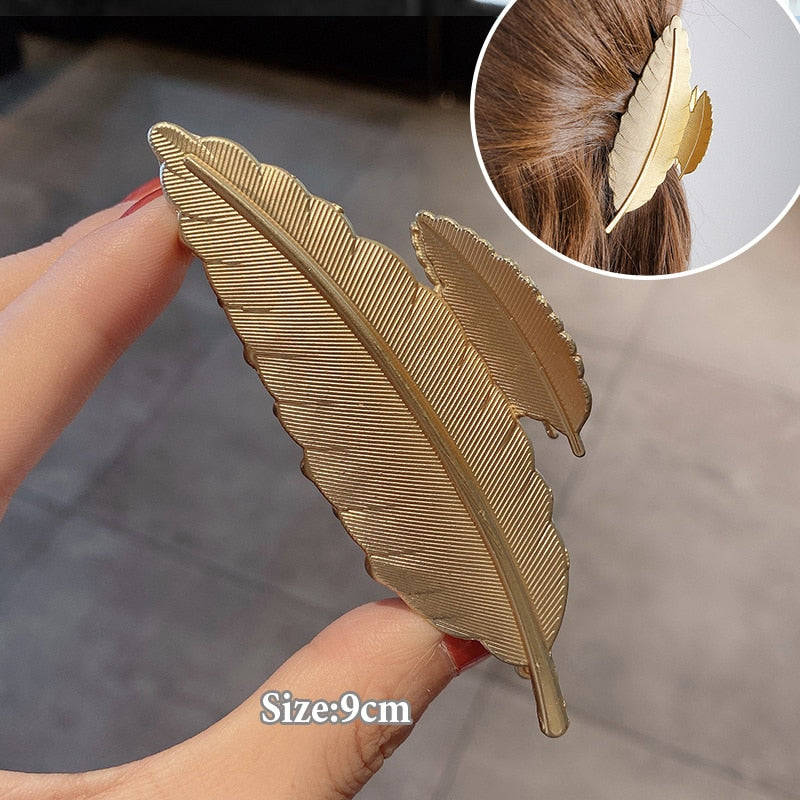 Frauen Geometrische Haarschmuck für Damen,  Metall Haarspangen Mode