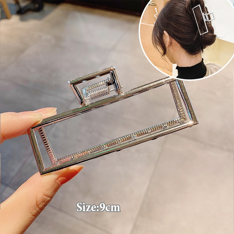 Frauen Geometrische Haarschmuck für Damen,  Metall Haarspangen Mode