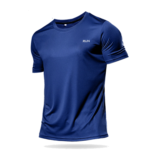 Hochwertiges Herren Polyester Running T-Shirt, Quick Dry Fitness Shirt