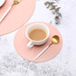 Küchen-Esstischmatten Isolierung, ölbeständiges Leder, Tischset, westliches Essen, Esszimmer
