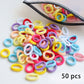 50/100pcs Kinder elastische Haarbänder, Baby Haar Zubehör