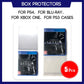 Box-Schutzhülle für PS4, Blu-ray, Xbox One & für PS3-Spiele,  benutzerdefinierter durchsichtiger Kunststoffschutz
