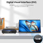 Tragbarer 13,3-Zoll-HDR-1080P-IPS-Monitor mit VESA-HDMI-VGA-DVI-Industrieeingang, 1000:1-Kontrastverhältnis, IPS-Touch-Display