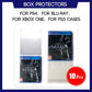 Box-Schutzhülle für PS4, Blu-ray, Xbox One & für PS3-Spiele,  benutzerdefinierter durchsichtiger Kunststoffschutz